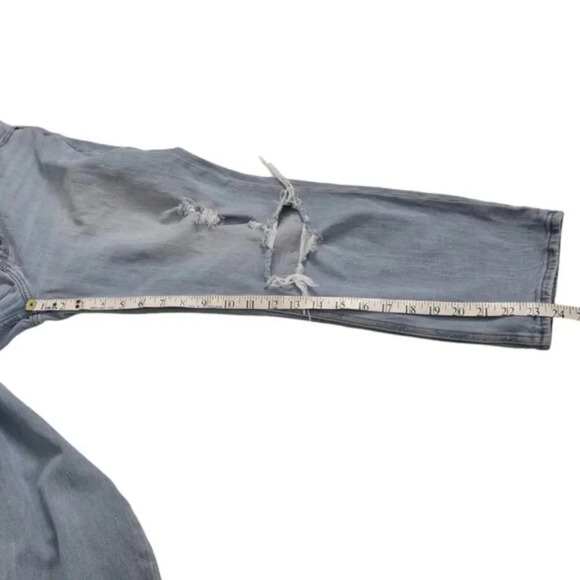 Abercrombie & Fitch The Ankle Straight Ultra High Rise Curve Love Size 27/4 - Picture 11 of 11